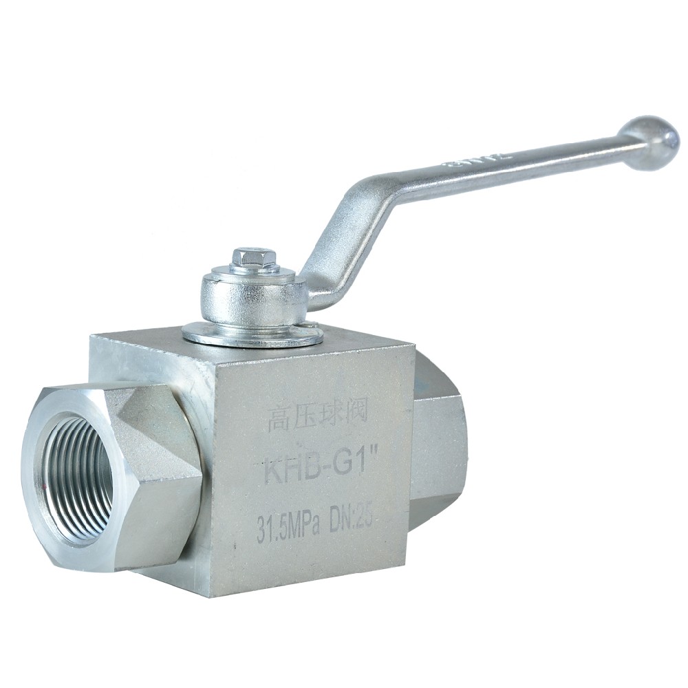 KHB Carbon Steel Internal Thread High Pressure Ball Valve